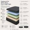 Original Orthopaedic Graphite High Resilience Foam Mattress (78 x 48 in, 6 Inches)