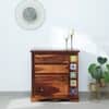 Rangrez Sheesham Wood Chest of Drawers in Honey Oak Finish