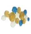 W-Coras Abstract Metal Wall Decor in Multicolor Set of 1