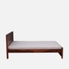 Neva Solid Wood Queen  Size Bed Without Storage (Provincial Teak Finish)
