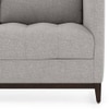 Florence Essential 1 Seater Fabric Sofa in Vapour Grey Colour