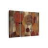 Truss Red Pieces Oriental Bazaar Canvas Wall Prints Canvas Wall Prints Set of 3 Multicolor Matte