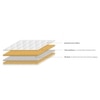 Essential Foam Single Size Mattress (Mattress Thickness : 4 Inches, Mattress Dimensions : 72 x 36 in)