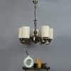 Devansh Solid Wood Electric Wall Light in Maroon Colour with Maroon Shade Count of 1 Light