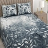 Yara Multicolor Floral 400 TC Cotton Flat Super King Size Bedsheet with 2 Pillow Covers – Threads