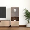 Sydney Modular Medium Display Unit in Beige High Gloss