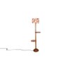 Jack Multicolour Cotton Shade Floor Lamp