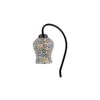 Multicolor Mosaic Glass Curvy Table lamp with Iron Base (EN19)