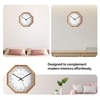 An Octagon of Time Wooden Wall Clock