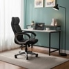 Adiko High Back Executive Revolving Office Chair In Black