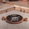 Ireka Home Fintastic Wooden Serving Board with Enamel
