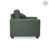 Payton 2 Seater Fabric Sofa in Fern Green Colour