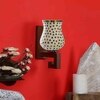 Devansh Solid Wood Electric Wall Light in Multi Colour with Multi Shade Count of 1 Light