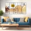 The Castle Decor Nature Art Wall Painting Wooden Framed 27x48 Inch (Style 9)