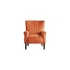 Maxo Accent Chair in Orange Colour