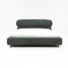 Atlas Engineered Wood King  Size Bed Without Storage (Green Colour)