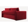 Beliss 3 Seater Pull Out Sofa cum Bed in Maroon Colour