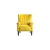 Maxo Accent Chair in Yellow Colour