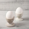 Opulent Marble Egg Vault set of 2