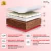 Magic Orthopedic Dual Comfort For Back Pain Relief Single Size Mattress (72 x 36 in, 4 Inches)