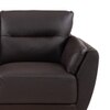 Johanna 2 Seater Leatherette Sole in Choco Brown Colour