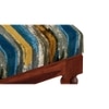 Zoya Solid Wood  Ottomon in  Multicolor Colour