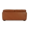 Hensley 2 seater Leatherette Sole in Tan Brown Colour