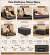 Tri - Folding  Foam Mattress (72 x 48 in, 4 Inches)