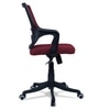 Ddeasirea Mid Back Ergonomic Chair in Maroon Colour