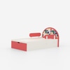 Sweet Slumber Toddler Bed in Red
