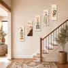 The Castle Decor Peace Dream Relax Wall Art Set of 5 36x60 Inch