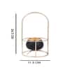 Regal Radiance Candle Holder in Gold Colour