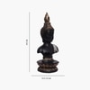 VEDAS Polyresin  Figurine in Black Colour