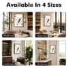 The Castle Decor Lucky You Martini Cocktail Wall Art Framed Painting 14x20 Inch
