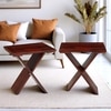 Ikiriya Sheesham Wood Contemporary Coffee Table in Honey Finish