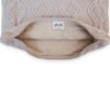 Nile Sand Cotton Knitted Decorative Cushion Cover 16 x 16 Inches