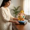 Devotional Aarambh Vinayaka Ganesha Statue in Multicolor Colour