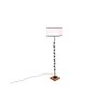 Edythe Multicolour Cotton Shade Floor Lamp
