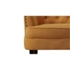 Brogen Fabric Accent Chair in Yellow Colour