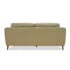 Europa 3 Seater Leatherette Sole in Light Green Colour
