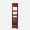 Sheesham Solid Wood  Bookshelf in Honey Oak Finish