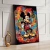 The Castle Decor Cartoon Mouse Pop Art Wall Art Framed Painting 20x30 Inch