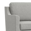 Abbey Sofa Set (Colour : Vapour Grey, Cushion : Hard, Seater : 2+1+1)