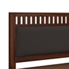 Vrinda Solid Wood Queen  Size Bed With Hydraulic Storage (Honey Oak Finish)