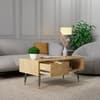 Hexa Engineered Wood Coffee Table With 1 Drawer In Giant Wood