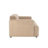 Comforthaven Wood 2 Seater With Upholstery Non Storage Sofa In Grey Colour