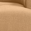 Zenliving Wood Left Aligned 3-Seater With Upholstery Non Storage Sofa In Beige Colour