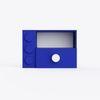 Building Blocks Storage Unit In Electric Blue Colour