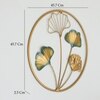 W-Stuti Abstract Metal Wall Decor in Multicolor Set of 1