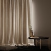 Stoa Paris Velvet Long Door Curtains, Premium Dim-Out Curtain for Pack of 1, Date Night - Ivory Elegance